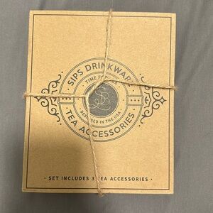 Tea Accessories Book Box